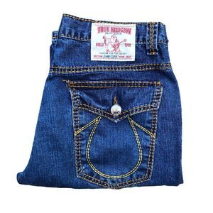 True Religion Jeans Size 36 JOHNNY SUPER T Blue